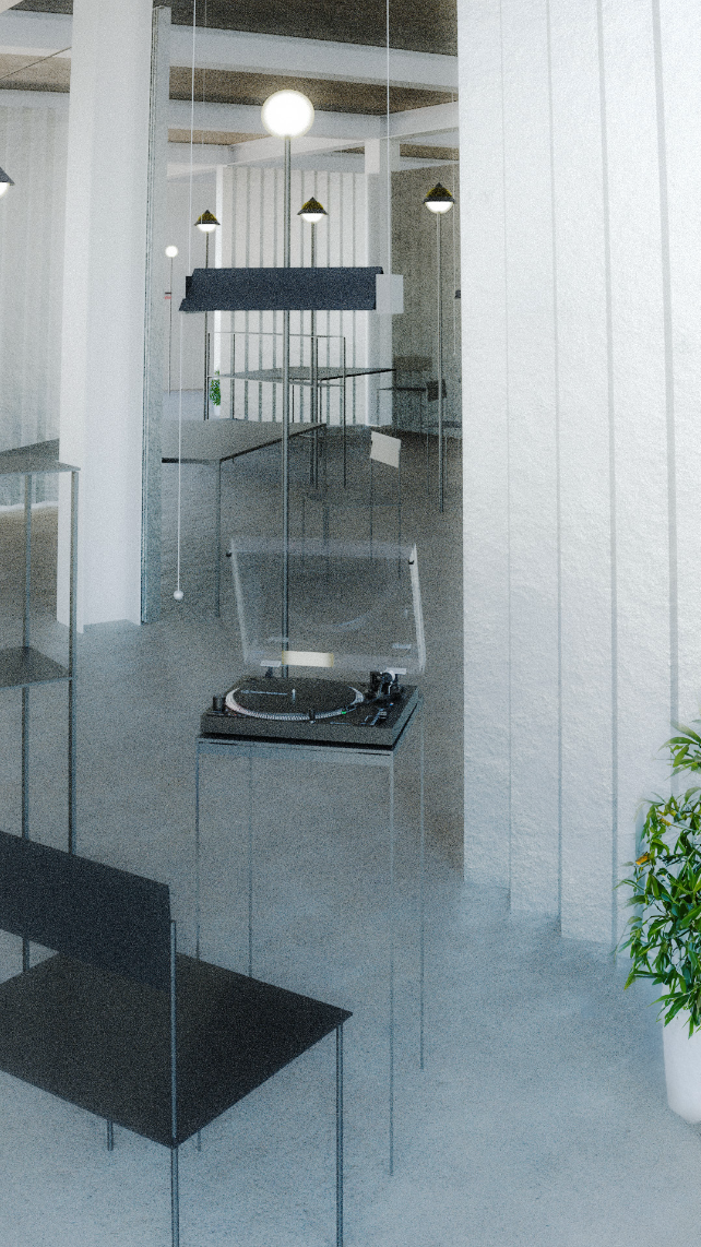 Mobilier thermique pour une école de musique